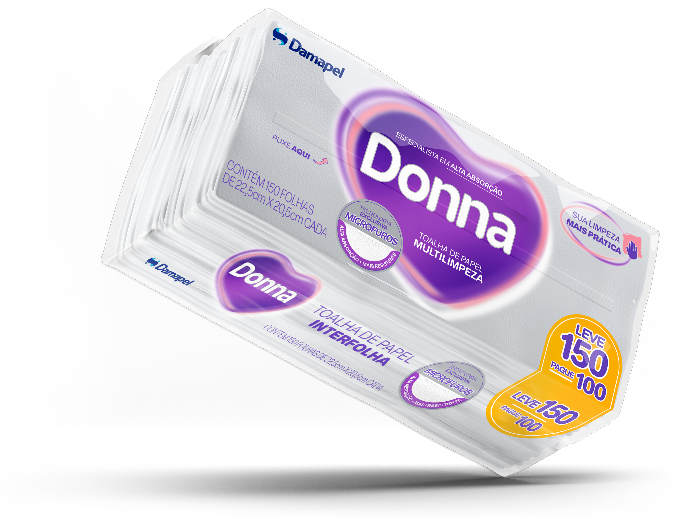 Toalha de limpeza Donna