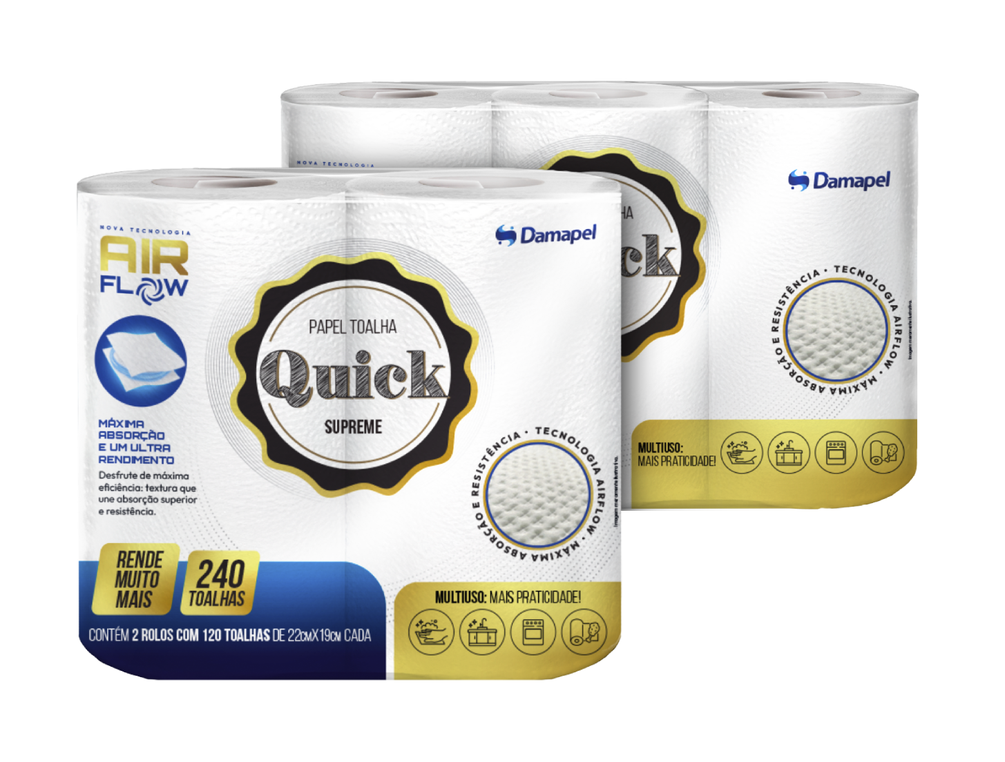 Papel-Toalha Quick Supreme