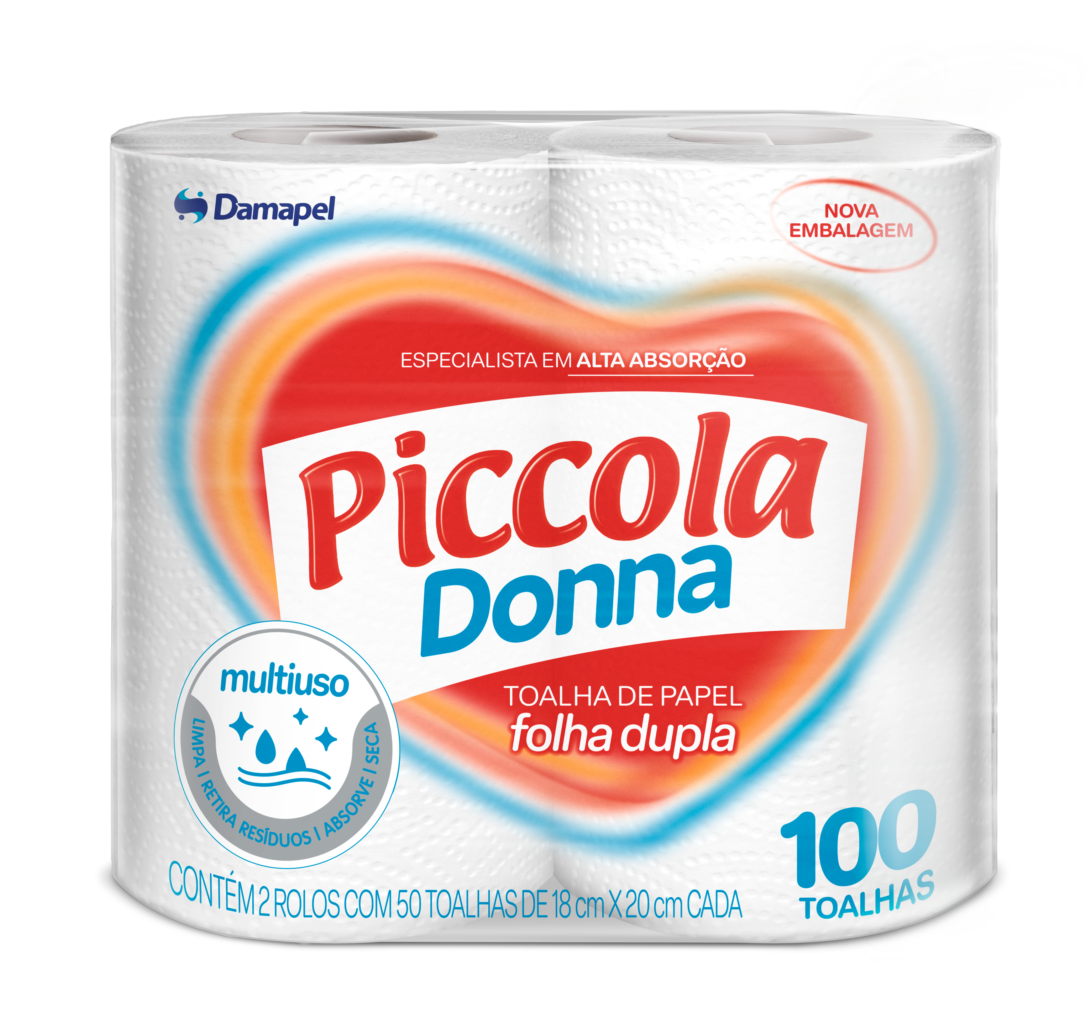 Papel-Toalha Piccola Donna